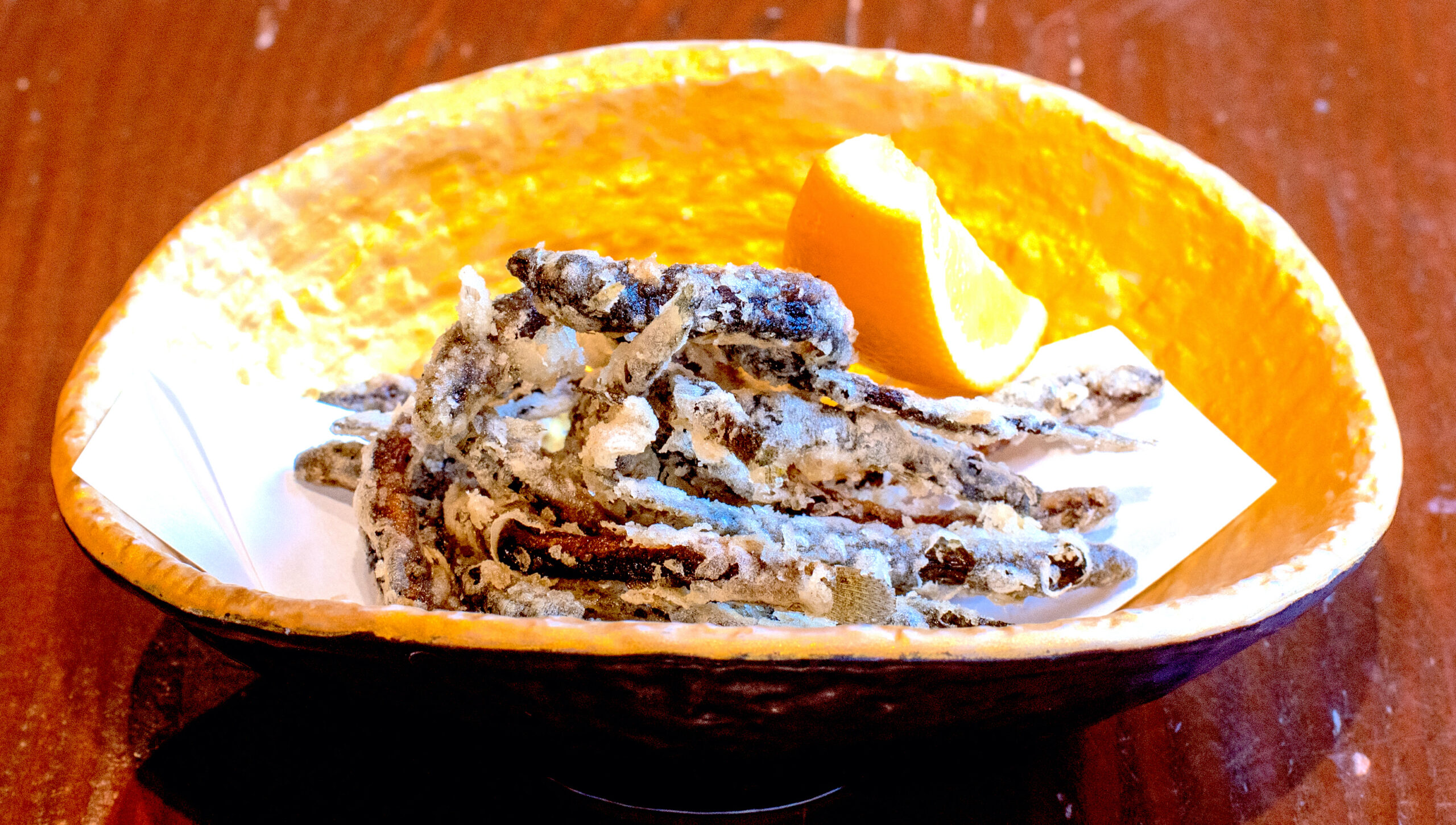 どじょう唐揚げ